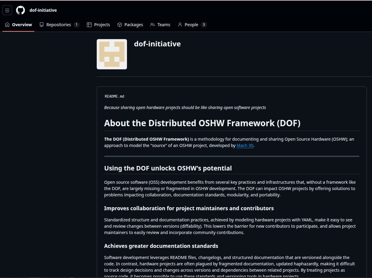 Preview DOF Landing Page